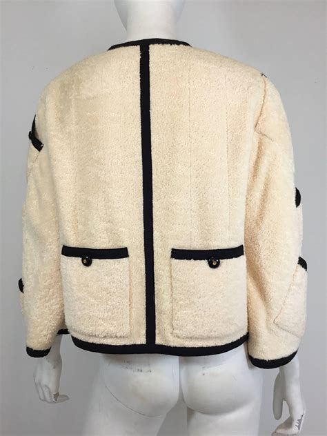 chanel terrycloth jackte|Jacket .